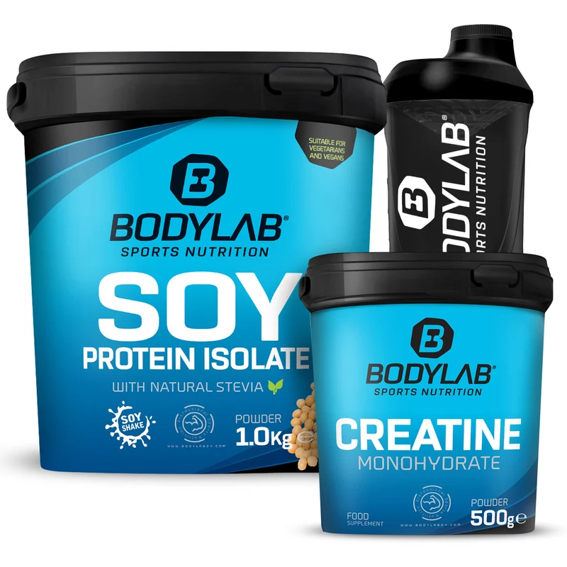Bodylab24 Vegan Deal met Soja Protein Isolat + Creatine Powder