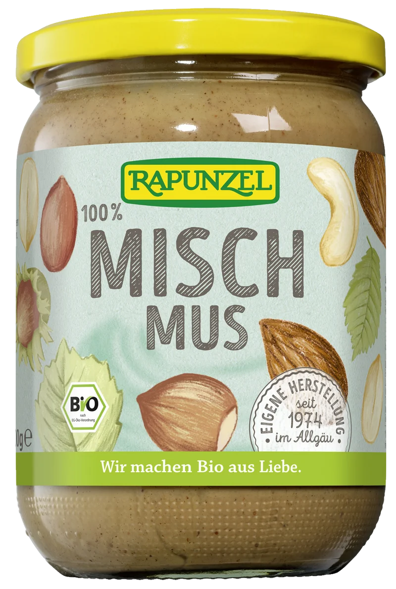 Mixed Nutbutter 4 Nuts Organic (500g)