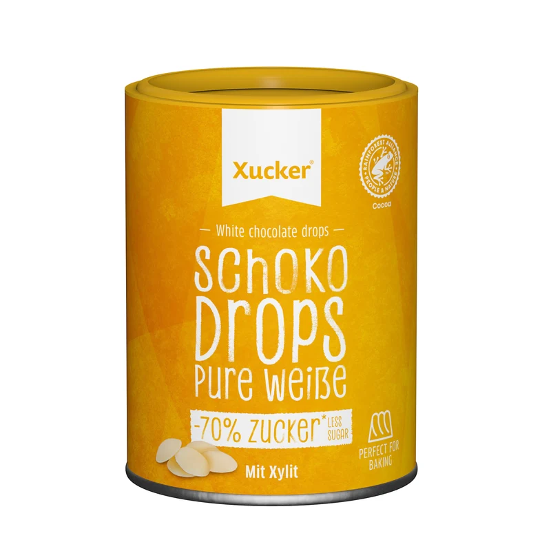White Chocolate Drops met finse Xylitol (200g)