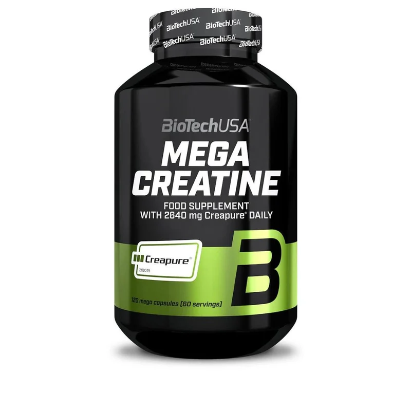 BioTechUSA Mega Creatine Creapure 120 Kapseln