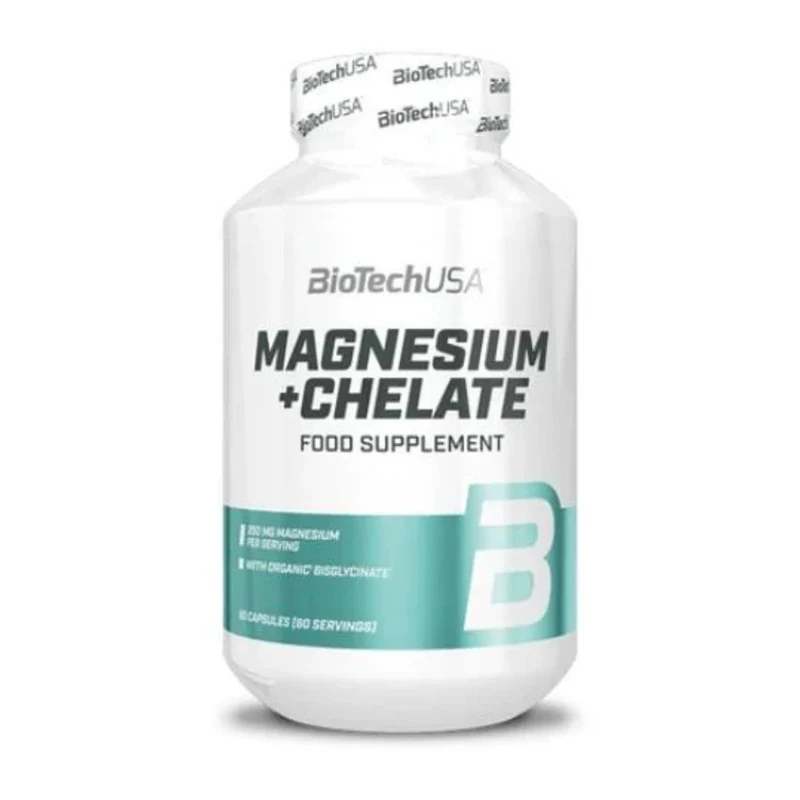 BioTechUSA Magnesium + Chelate 60 Kapseln