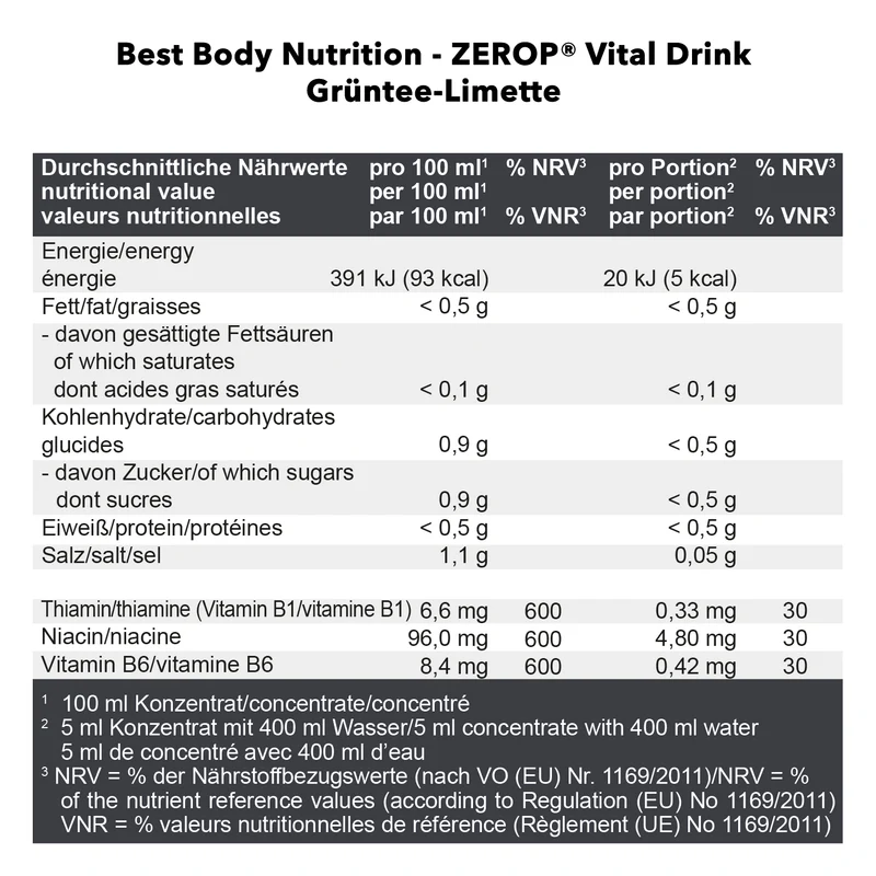 Vital Drink Konzentrat (1000ml)