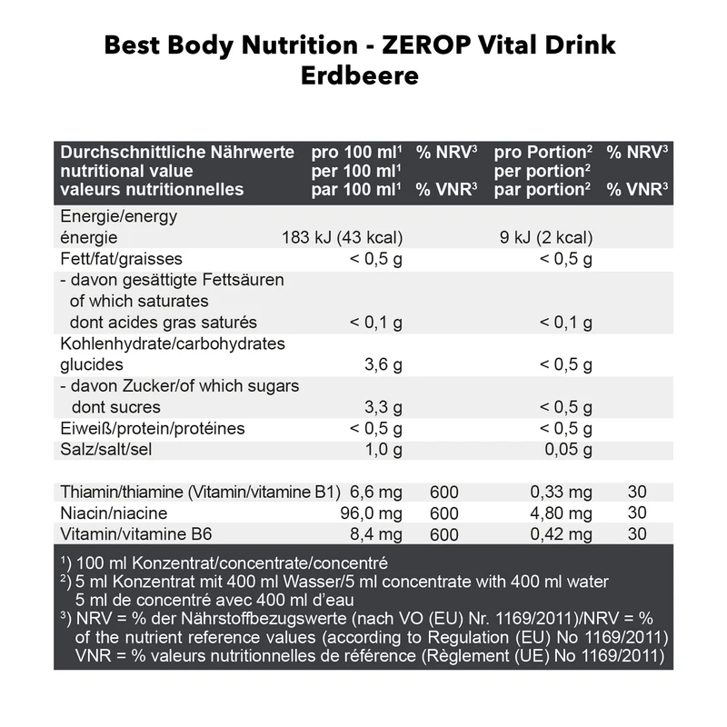 Vital Drink Konzentrat (1000ml)