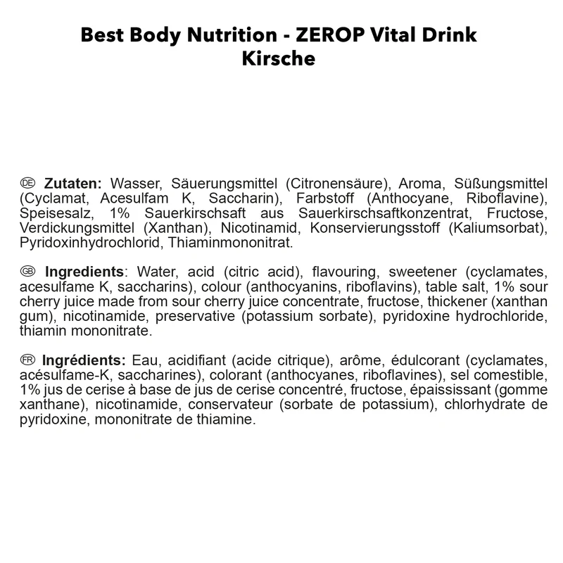 Vital Drink Konzentrat (1000ml)