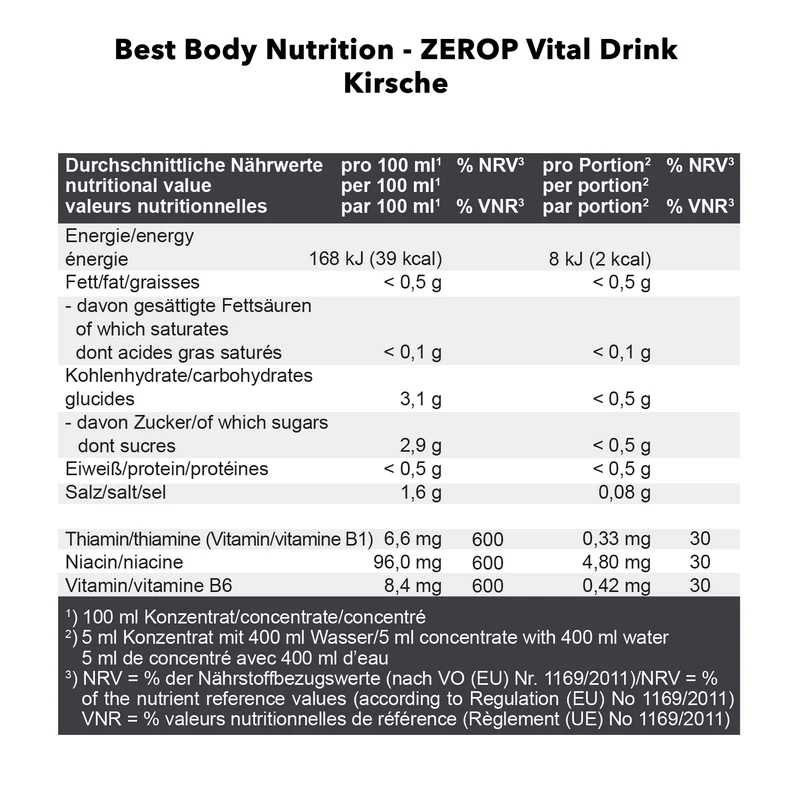 Vital Drink Konzentrat (1000ml)