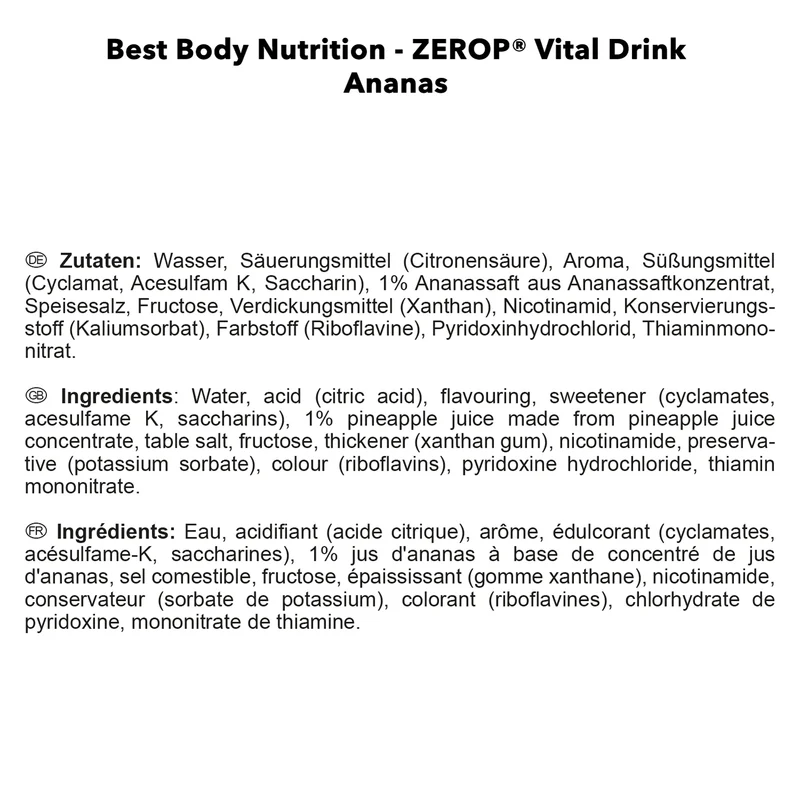Vital Drink Konzentrat (1000ml)
