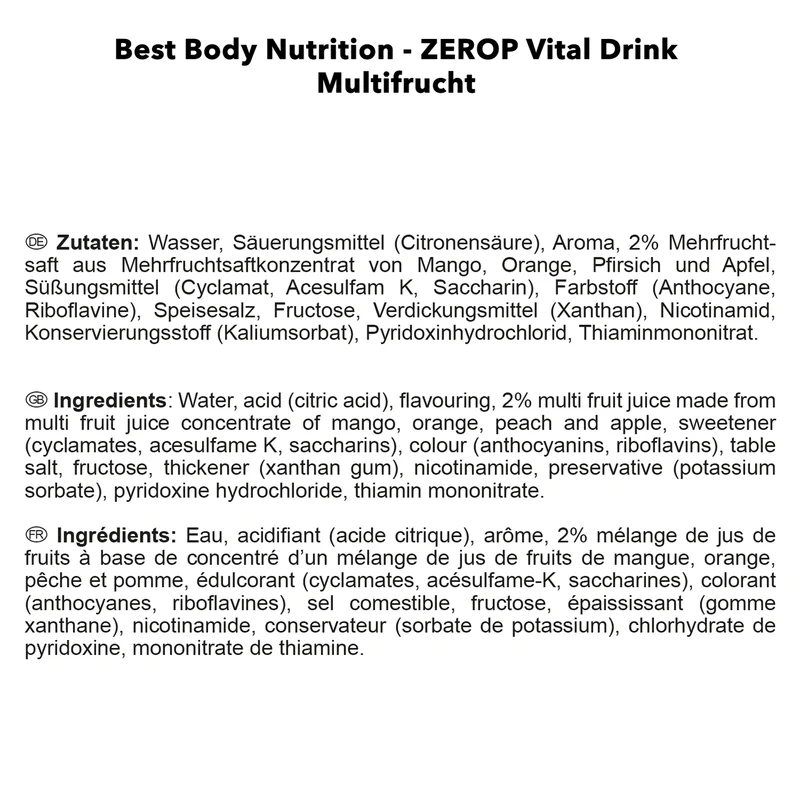Vital Drink Konzentrat (1000ml)