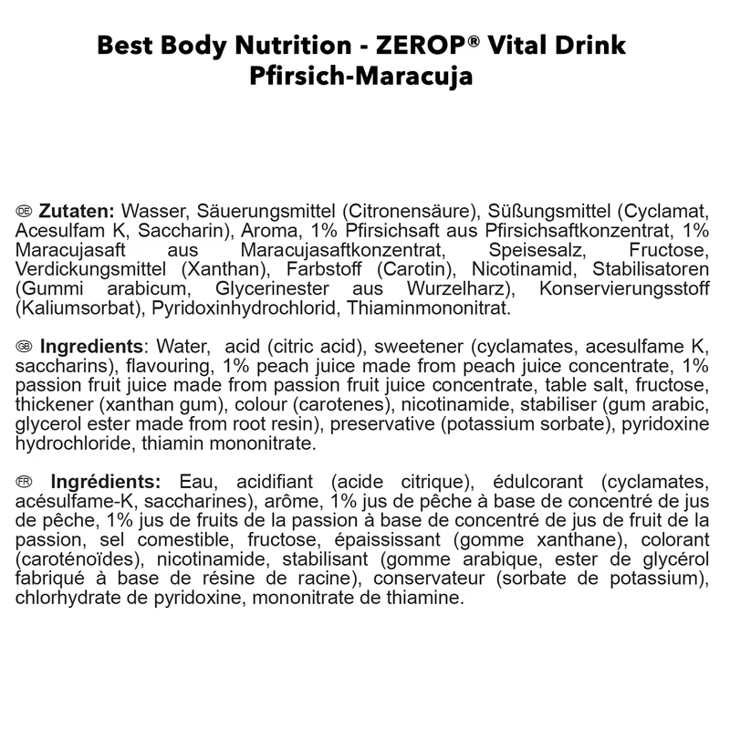 Vital Drink Konzentrat (1000ml)