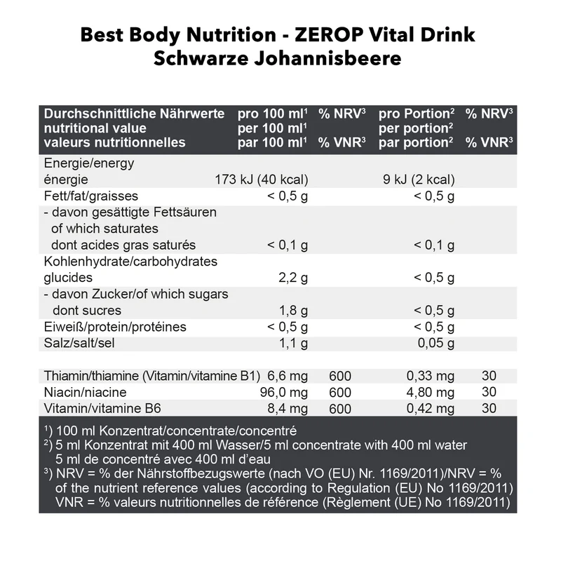 Vital Drink Konzentrat (1000ml)