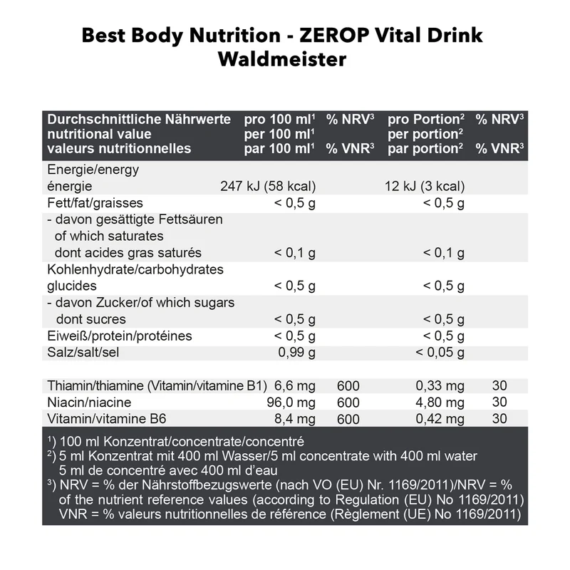 Vital Drink Konzentrat (1000ml)