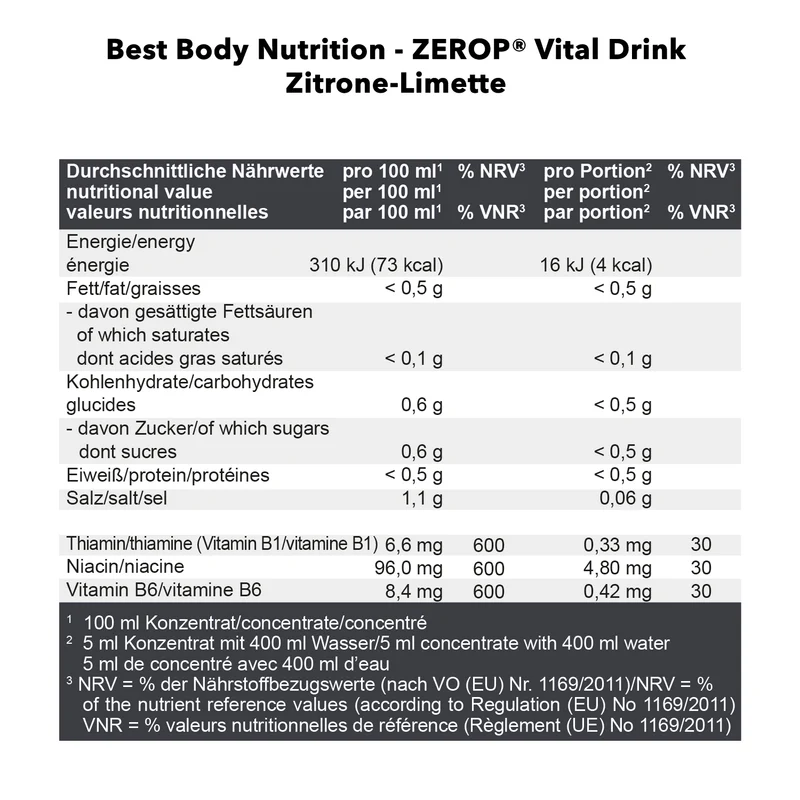 Vital Drink Konzentrat (1000ml)