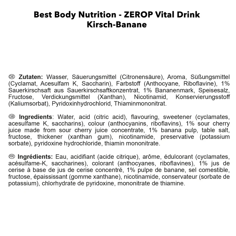 Vital Drink Konzentrat (1000ml)
