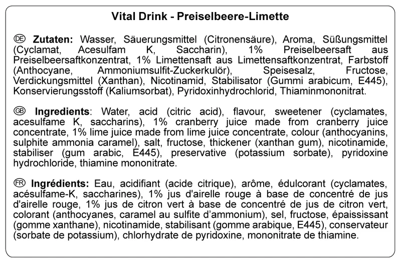 Vital Drink Konzentrat (1000ml)