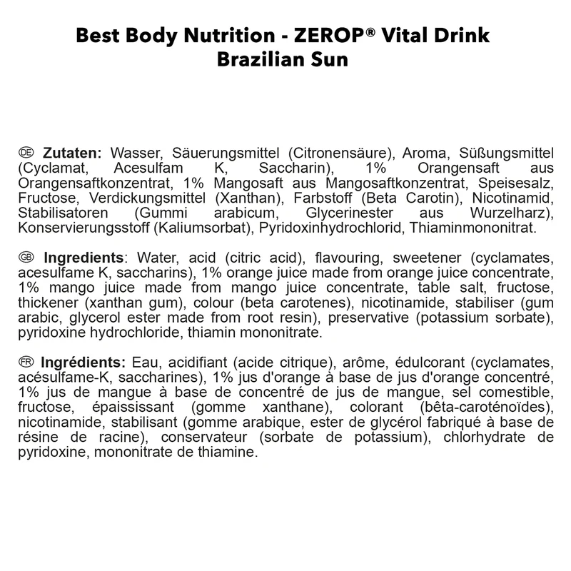 Vital Drink Konzentrat (1000ml)