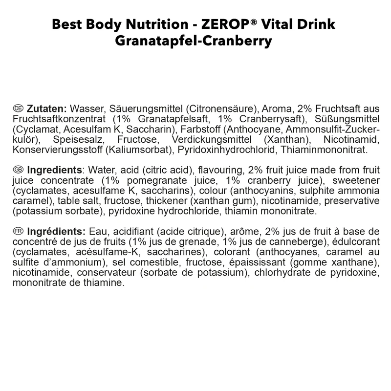 Vital Drink Konzentrat (1000ml)