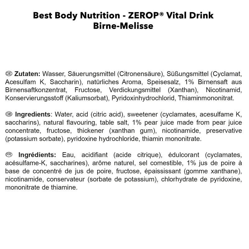 Vital Drink Konzentrat (1000ml)