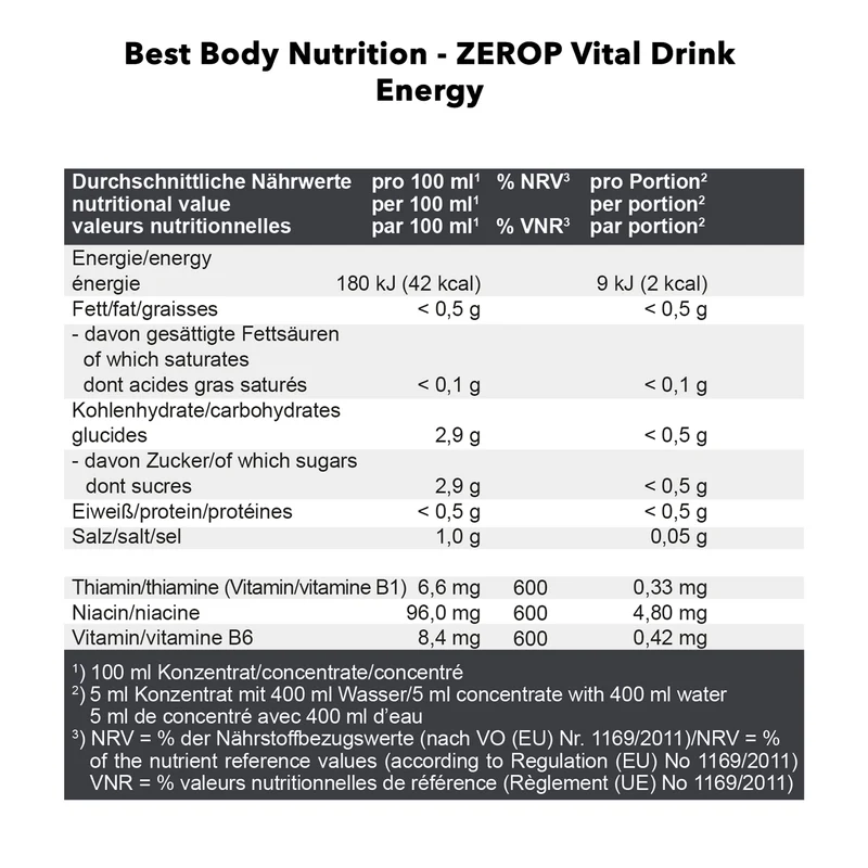 Vital Drink Konzentrat (1000ml)