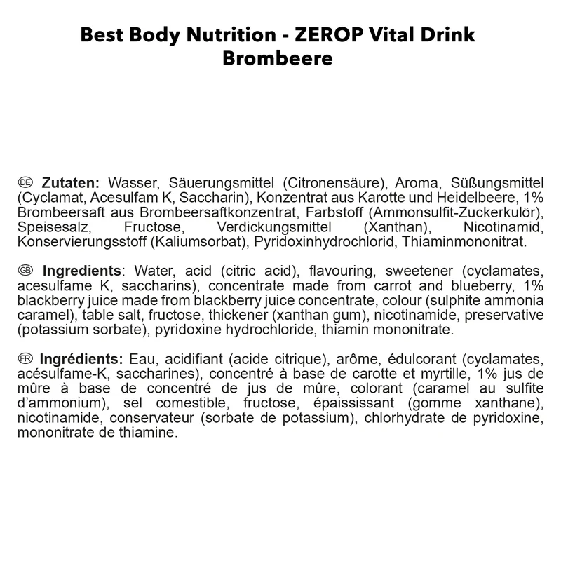 Vital Drink Konzentrat (1000ml)