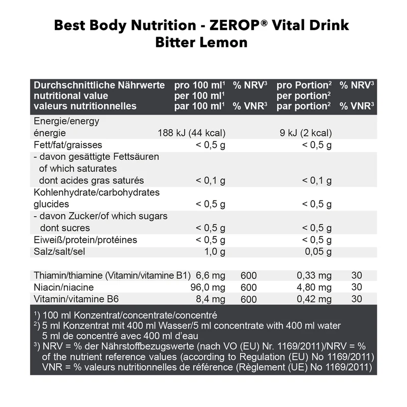Vital Drink Konzentrat (1000ml)