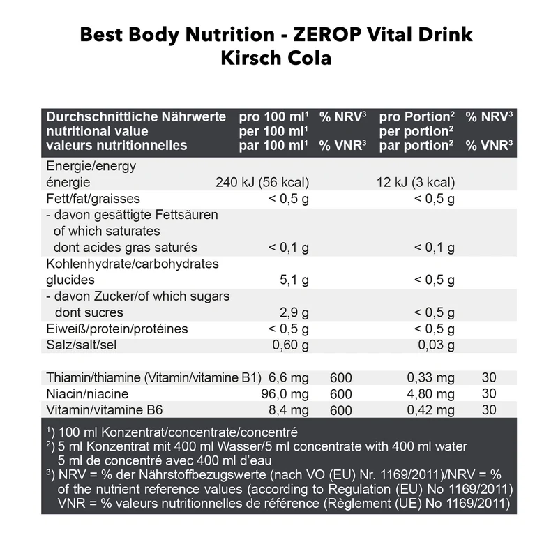 Vital Drink Konzentrat (1000ml)