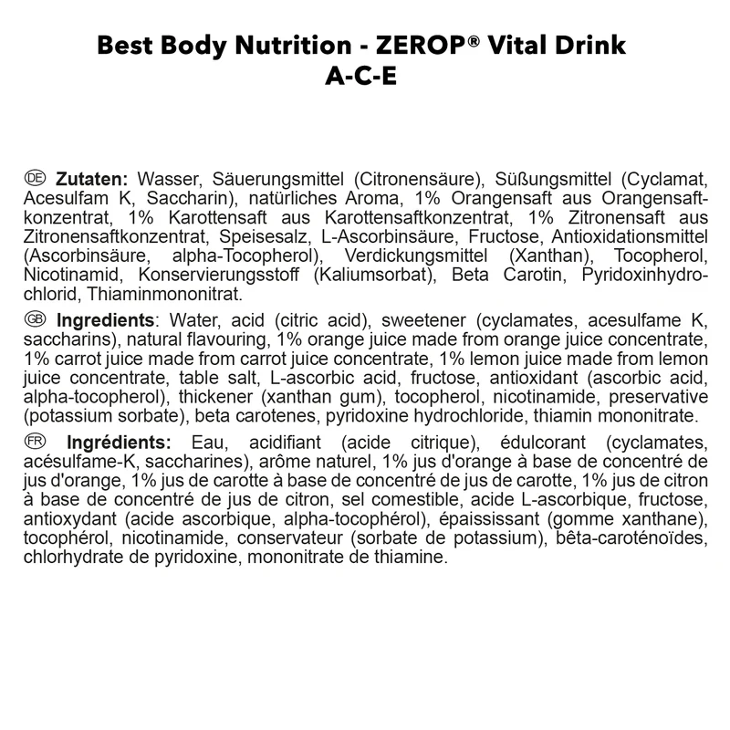 Vital Drink Konzentrat (1000ml)