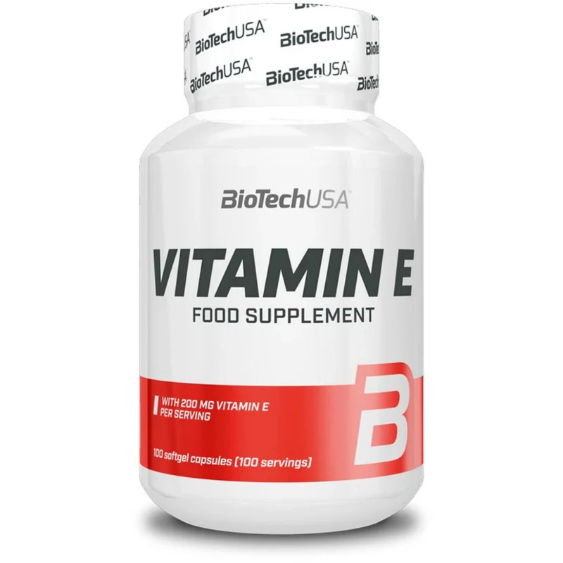 BioTechUSA Vitamin E 100 Softgel Kapseln