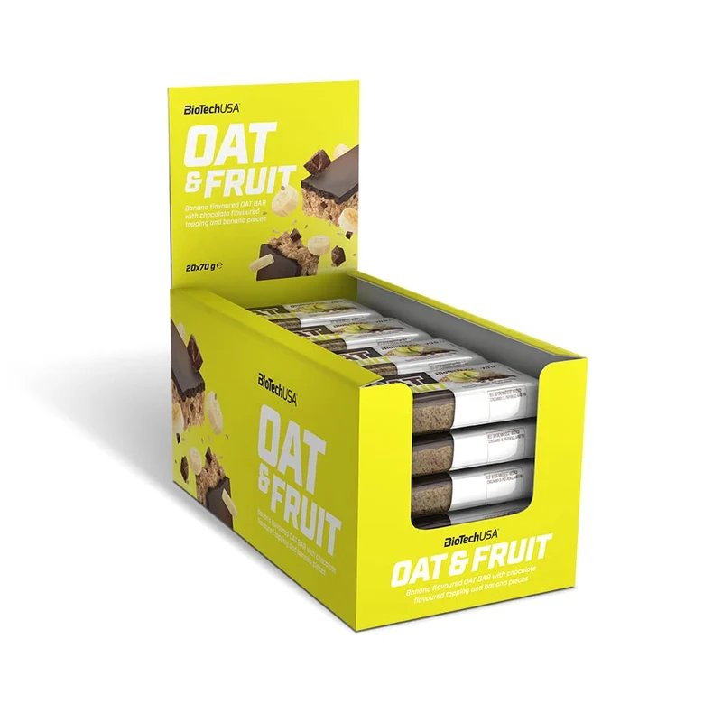 Oat & Fruit Oatbar Chocolate-Banana (20x70g)