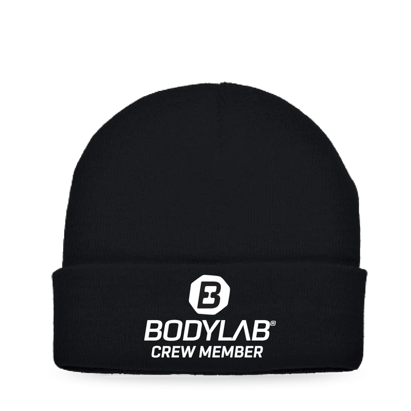Bodylab Beanie zwart - CREW MEMBER