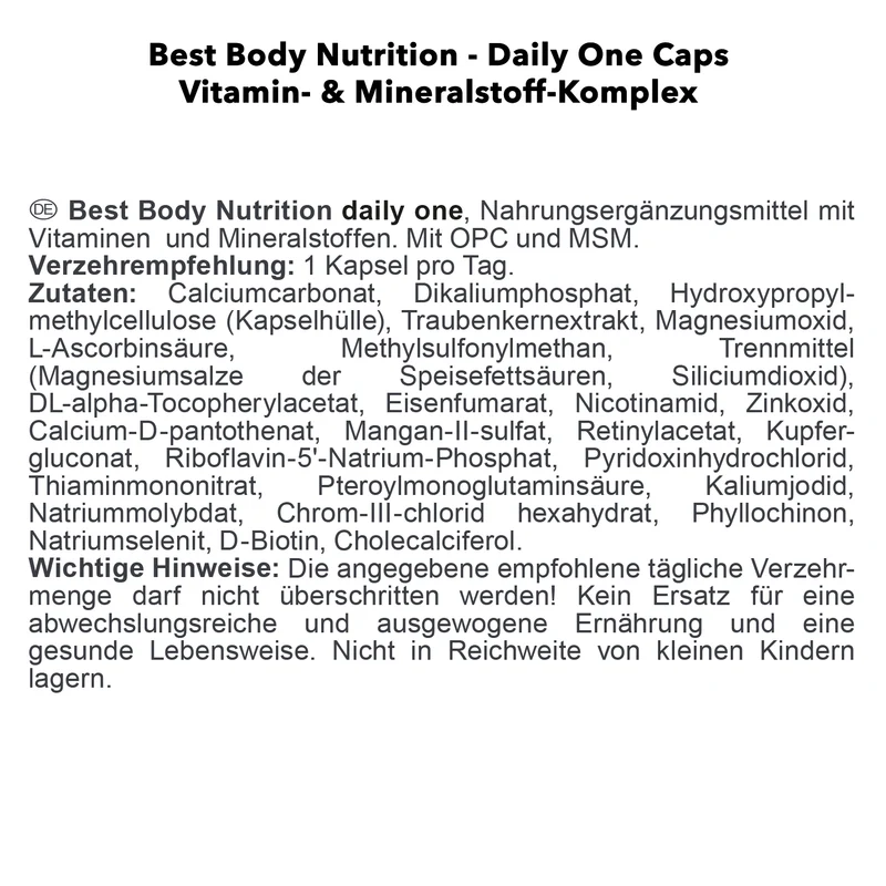 Daily One (100 caps)