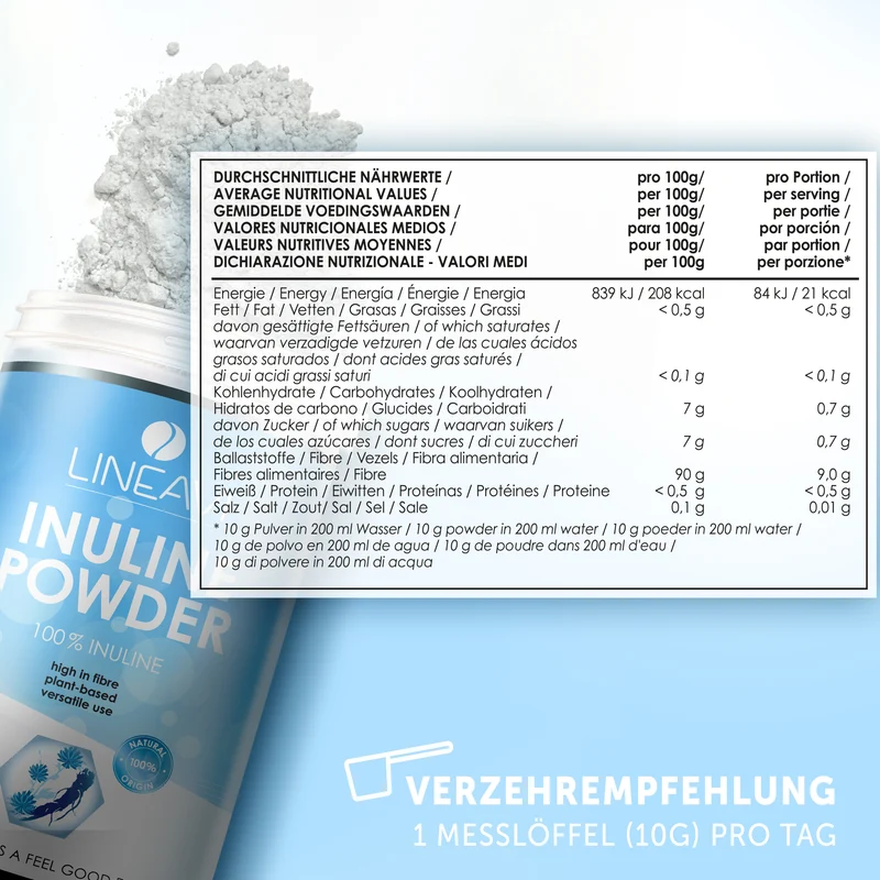 Doppelpack: Inulinpulver (2x500g)