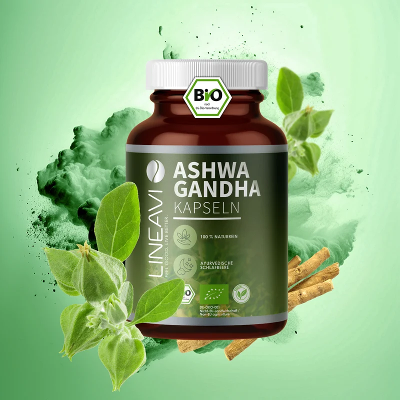 Doppelpack: Bio Ashwagandha Kapseln (2x150 Kapseln)