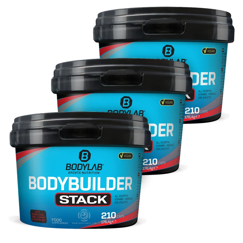 3 x Bodybuilder Stack (210 capsules)