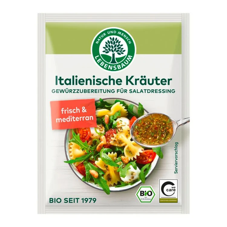 Lebensbaum - Salatdressing Italienische Kräuter bio, 3x5g