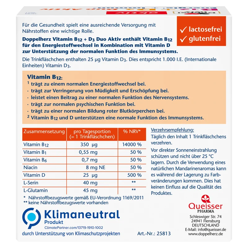 B12 + D3 Duo Aktiv (30x10ml)