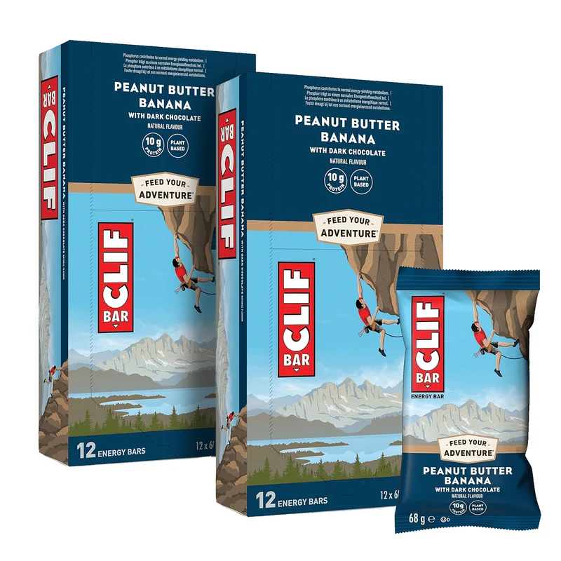 Doublepack: 2x Clif Bar (12x68g)