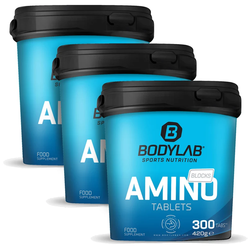 3 x Amino Tabs (300 tabs)