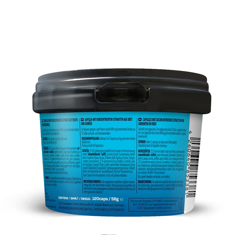 Concentrated Greens (120 capsules)