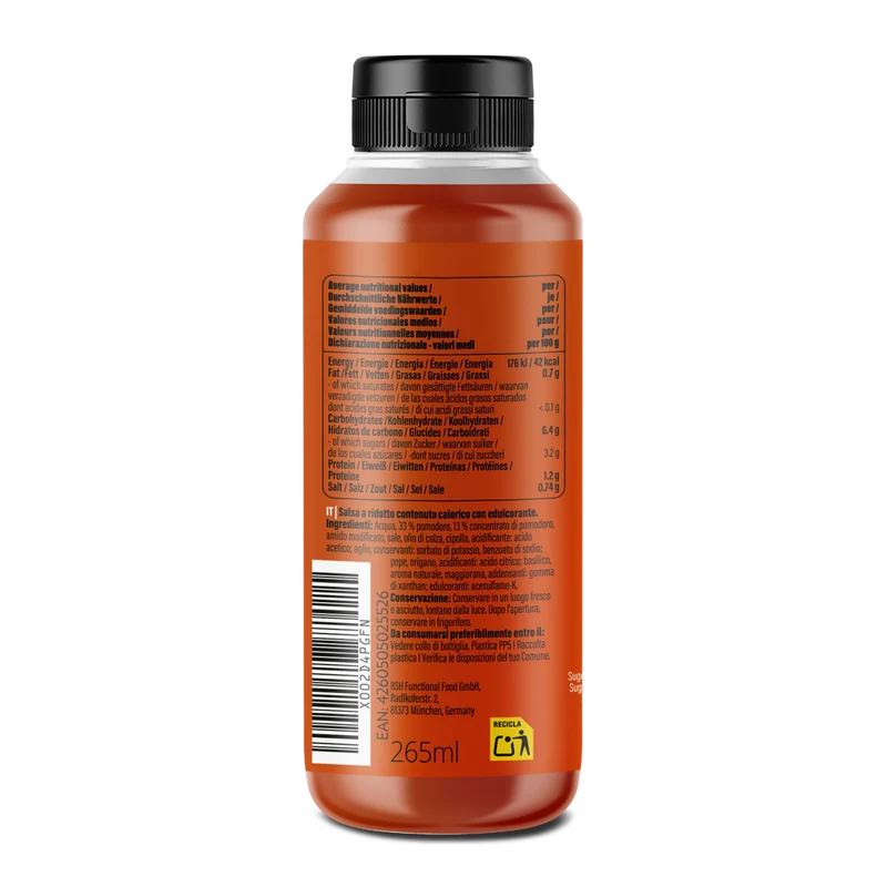 Mamma Mia Zero Sauce (265ml)