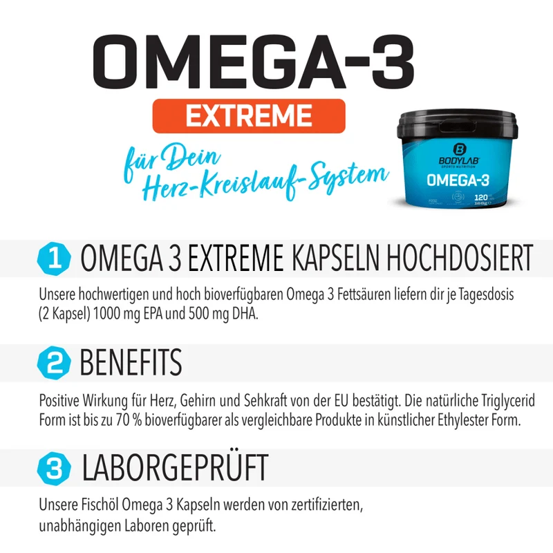 Omega-3 Extreme (2x120 capsuels)