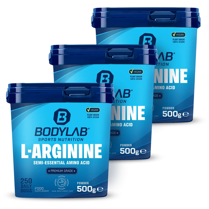 3 x Arginine Powder (500g)
