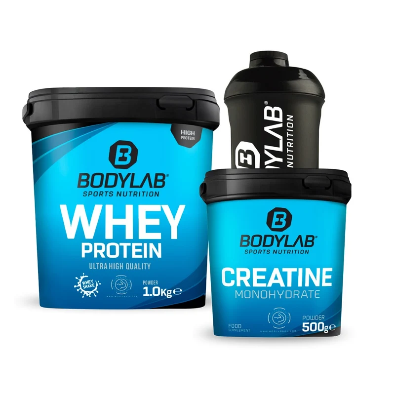 GYM-Deal met Whey en Creatine Powder