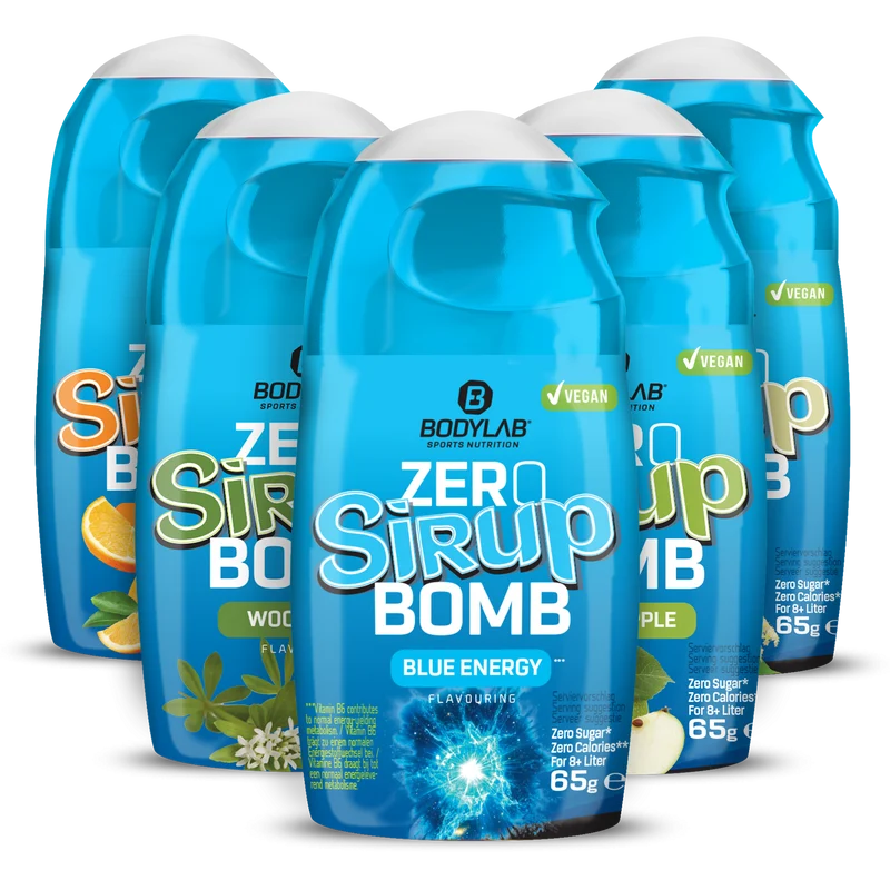 Dubbelpak Zero Sirop BOMB (2x een box met 5x 65ml)