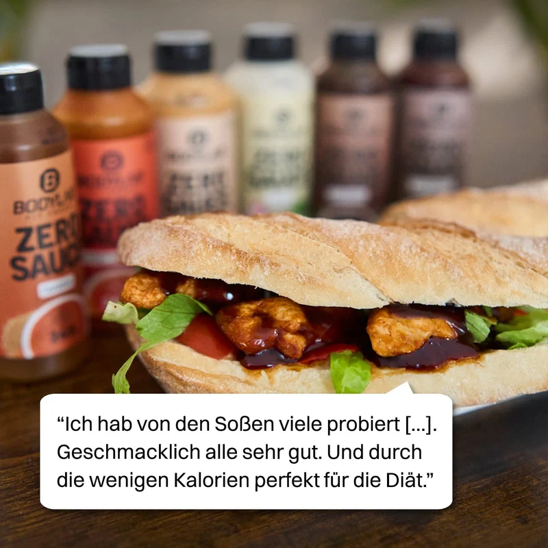 6 x Bodylab Zero Saucen (265ml elk)