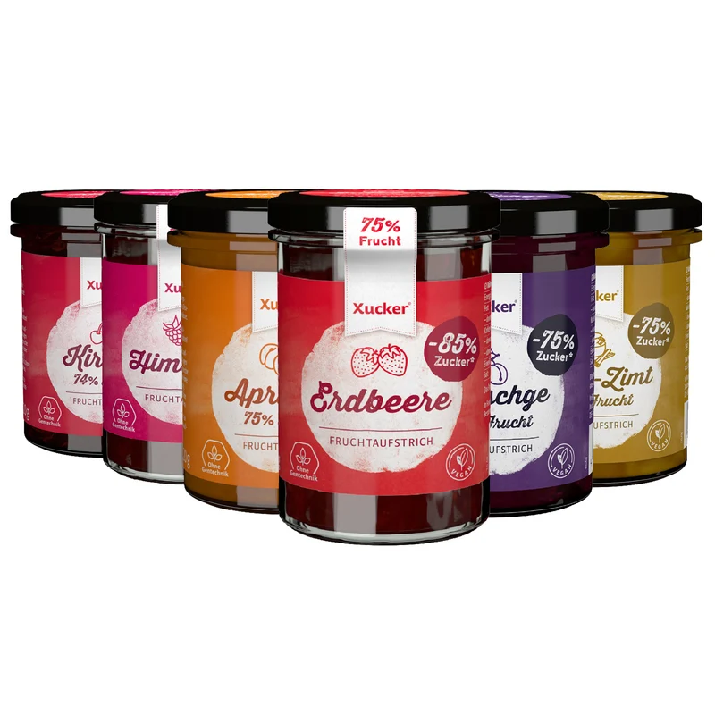 6 x Fruitspread probeerpakket (6x220g)
