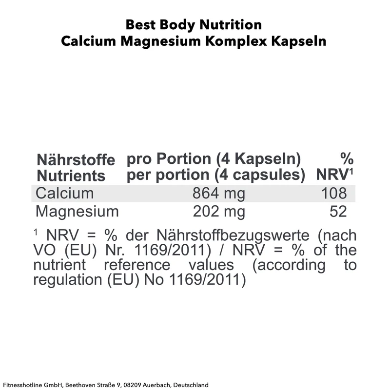 Calcium Magnesium (100 caps)