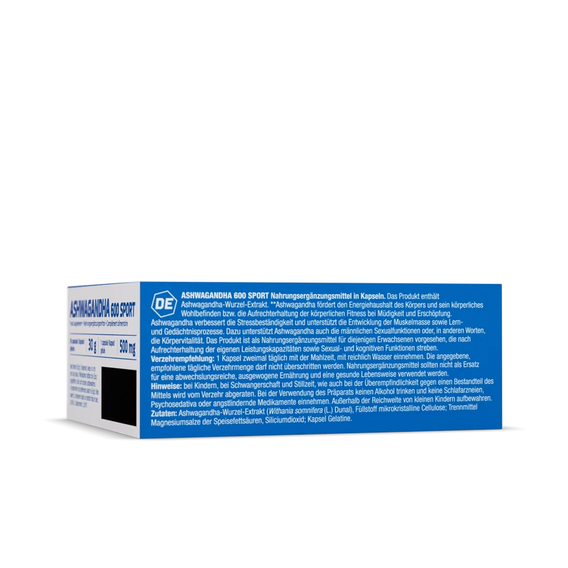 Ashwagandha 600 Sport (60 capsules)