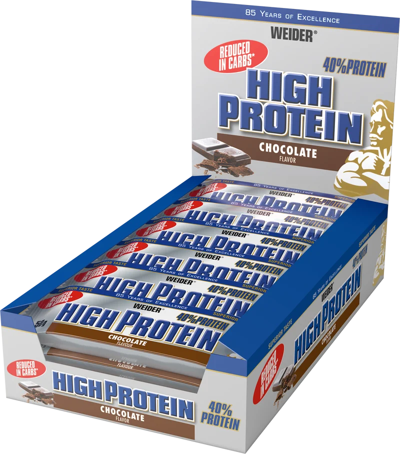 40% Low Carb High Protein Bar (24x50g)