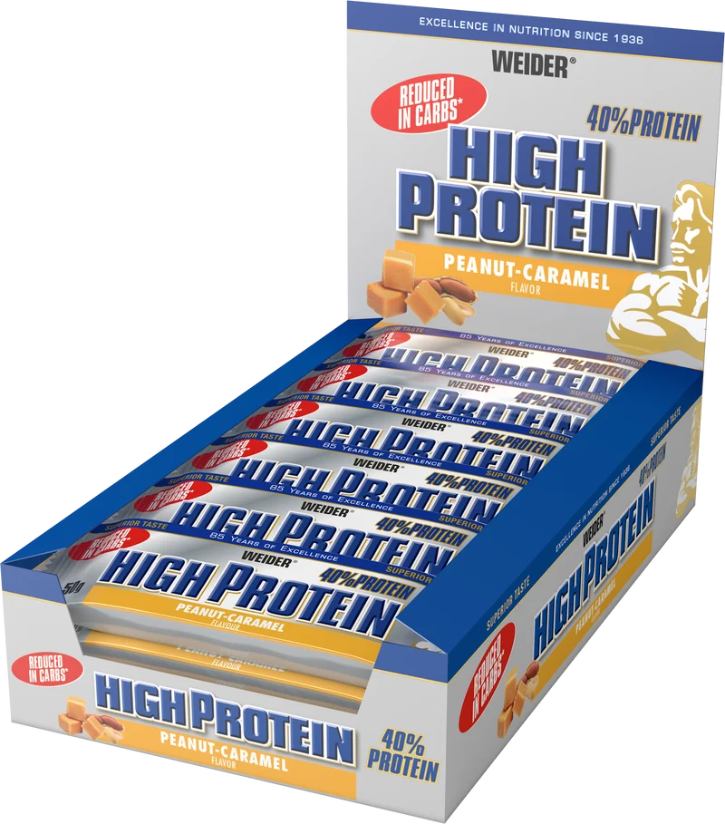 40% Low Carb High Protein Bar (24x50g)