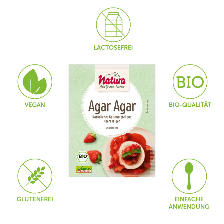 Natura - Agar-Agar bio, 30g