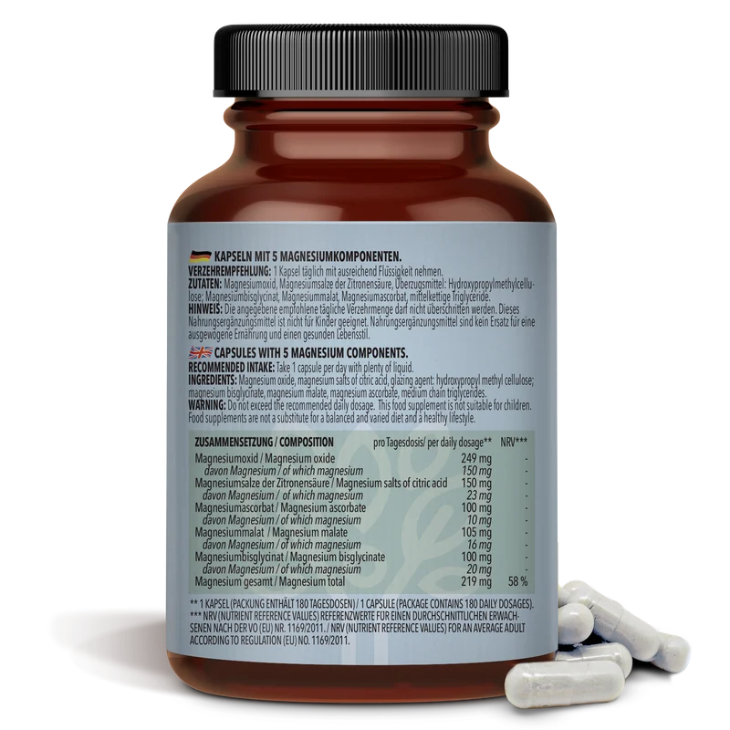 Magnesium Komplex (180 capsules)